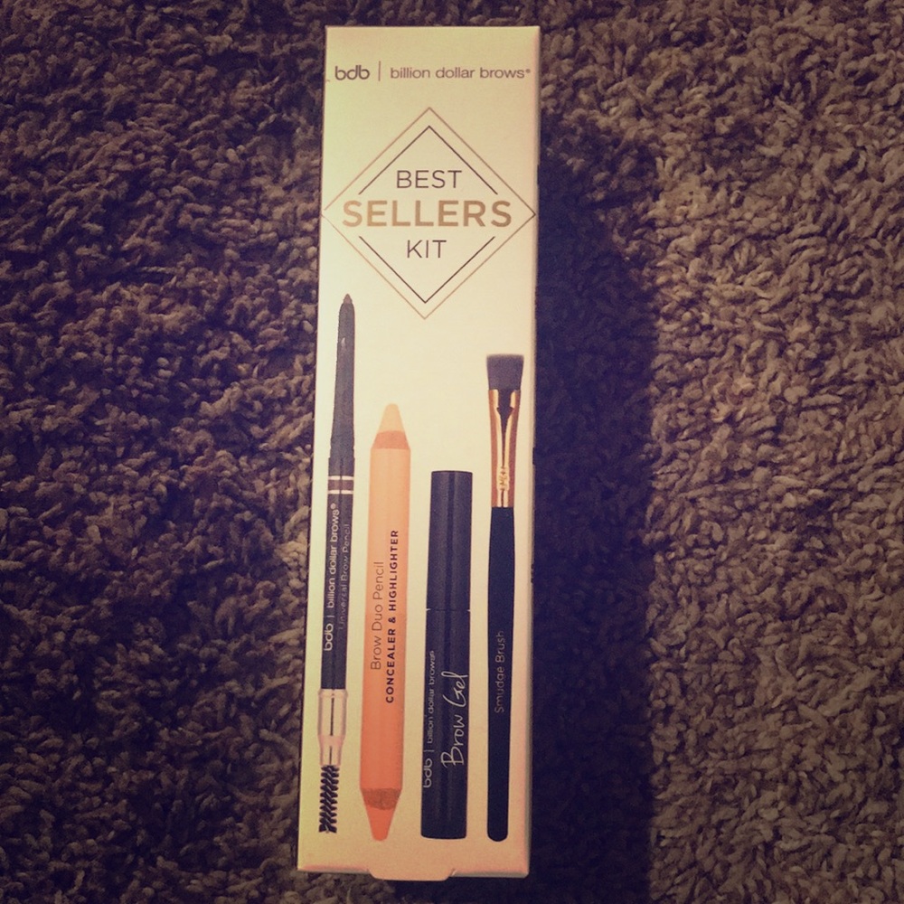 Billion dollar brows best sellers kit.